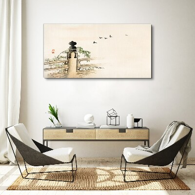 Obraz Canvas Spokój wśród ptaków