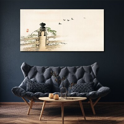 Obraz Canvas Spokój wśród ptaków