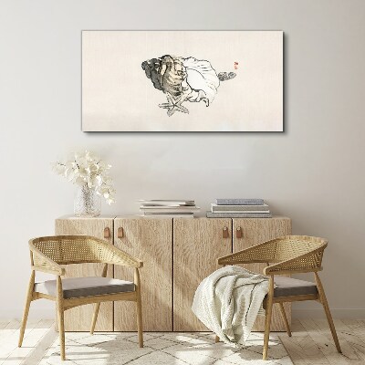 Obraz Canvas Muszla z gwiazdą morską