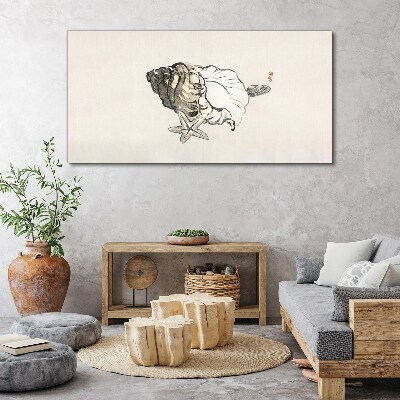 Obraz Canvas Muszla z gwiazdą morską