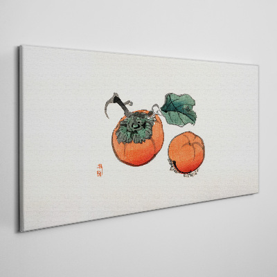 Obraz Canvas Persymony na tle jasnym