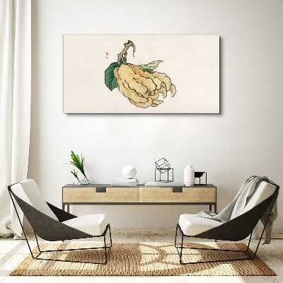 Obraz Canvas Cytrynowiec na białym tle