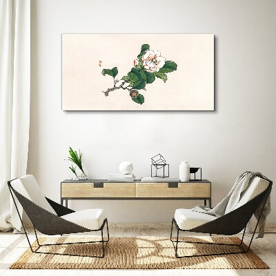 Obraz Canvas Kwiat magnolii na gałęzi