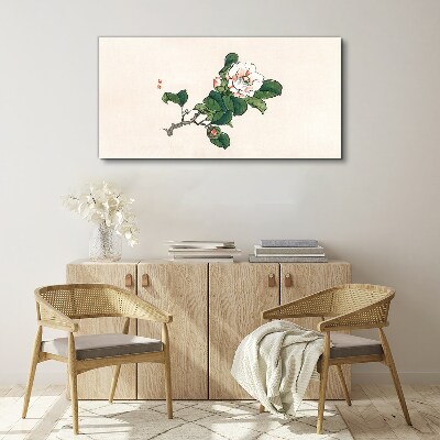 Obraz Canvas Kwiat magnolii na gałęzi