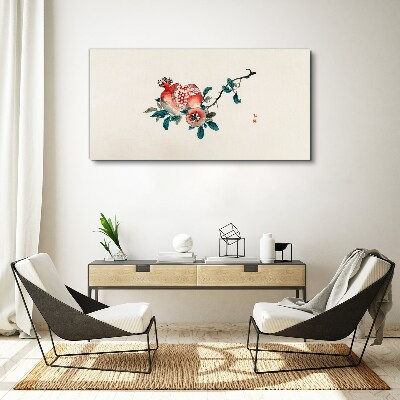 Obraz Canvas Kwiatowa kompozycja z granatem