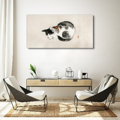 Obraz Canvas Śpiący kot
