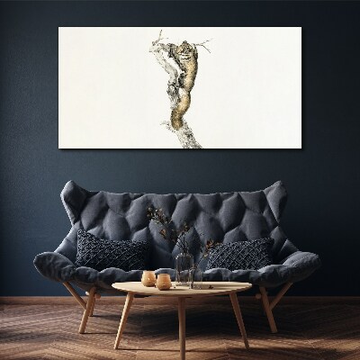Obraz Canvas „Sowa na gałęzi”