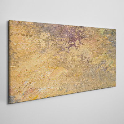 Obraz Canvas „Złote refleksy w abstrakcyjnym pejzażu”