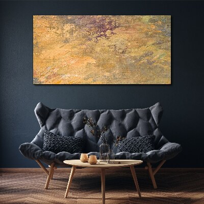 Obraz Canvas „Złote refleksy w abstrakcyjnym pejzażu”