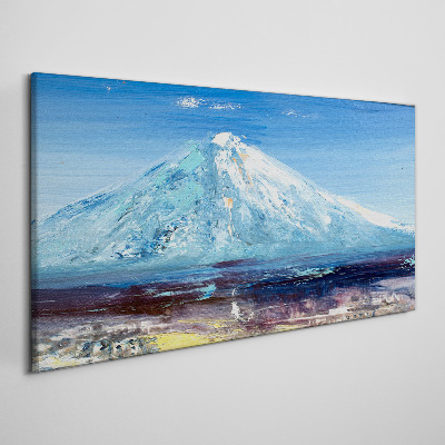 Obraz Canvas Góra w błękicie
