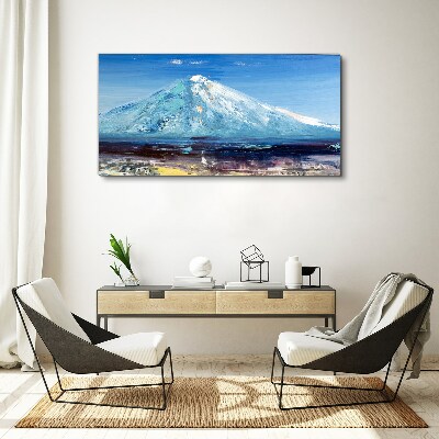 Obraz Canvas Góra w błękicie