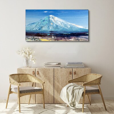 Obraz Canvas Góra w błękicie