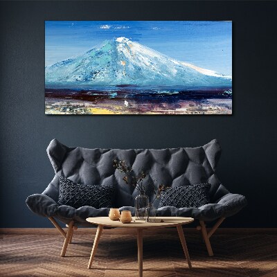 Obraz Canvas Góra w błękicie