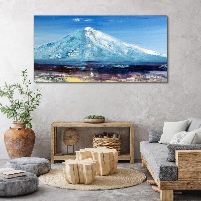 Obraz Canvas Góra w błękicie