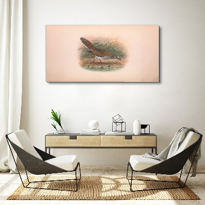 Obraz Canvas Ptak nad wodą