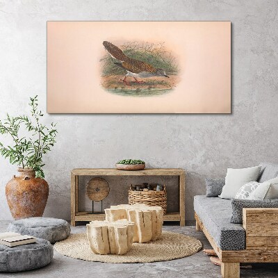 Obraz Canvas Ptak nad wodą