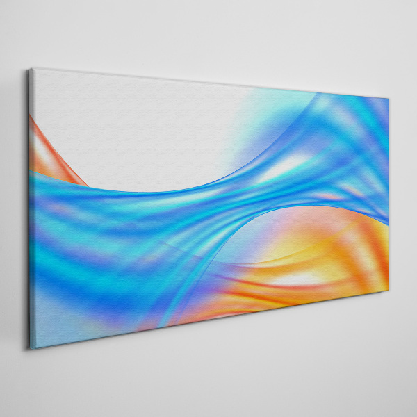 Obraz Canvas Fale kolorów w harmonii