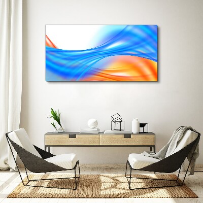 Obraz Canvas Fale kolorów w harmonii