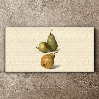 Obraz na Płótnie Nowoczesny owoce gruszki
