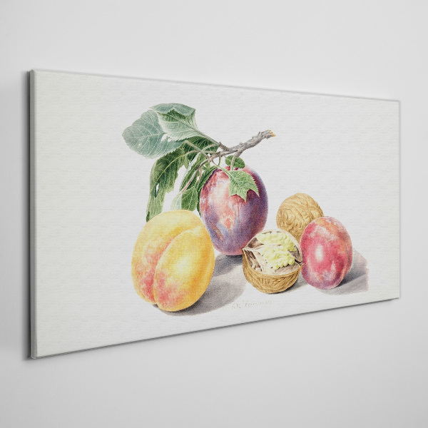 Obraz Canvas Owocowy bukiet na białym tle