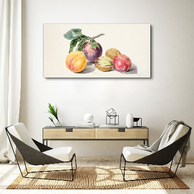 Obraz Canvas Owocowy bukiet na białym tle