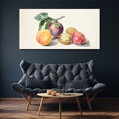 Obraz Canvas Owocowy bukiet na białym tle