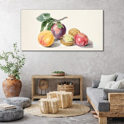 Obraz Canvas Owocowy bukiet na białym tle