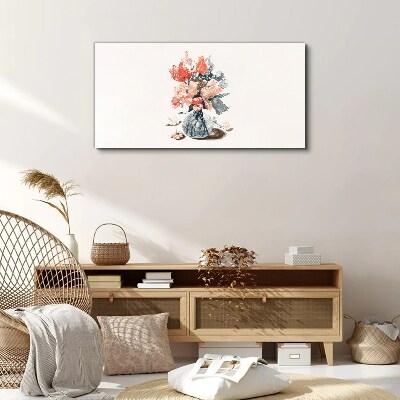 Obraz Canvas Kwiatowy bukiet w wazonie