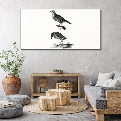 Obraz na Płótnie Rysunek Zwierzęta Ptaki