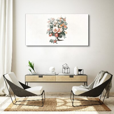 Obraz Canvas Kwiatowy bukiet w wazonie