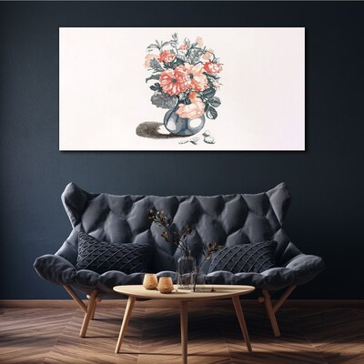 Obraz Canvas Kwiaty w wazonie