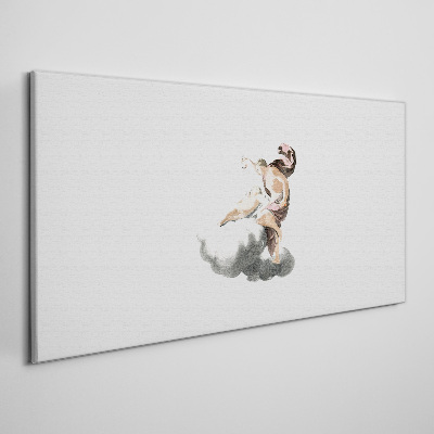 Obraz Canvas Anioł na chmurze