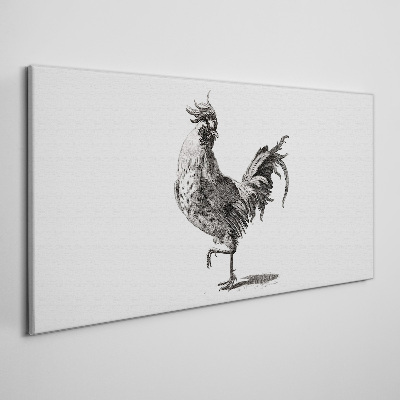 Obraz na Płótnie Rysunek zwierzę ptak kurczak