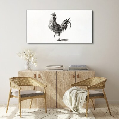 Obraz na Płótnie Rysunek zwierzę ptak kurczak