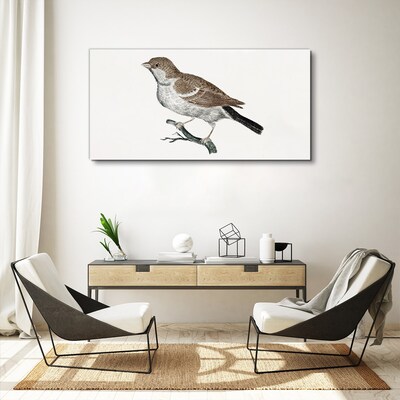 Obraz Canvas Słowik na gałęzi