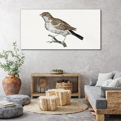 Obraz Canvas Słowik na gałęzi