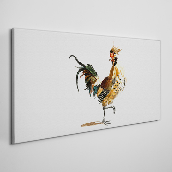 Obraz Canvas Kogut w ruchu