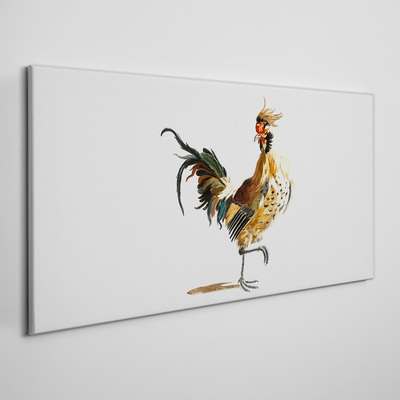 Obraz Canvas Kogut w ruchu