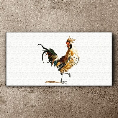 Obraz Canvas Rysunek zwierzę ptak kurczak