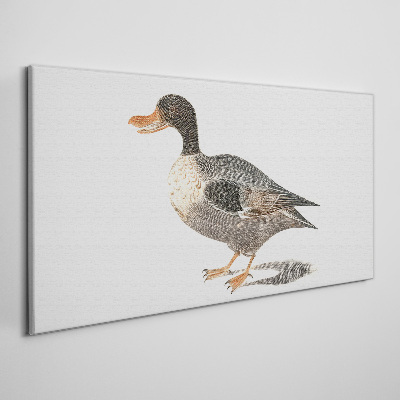 Obraz Canvas Kaczka w stylu naturalistycznym