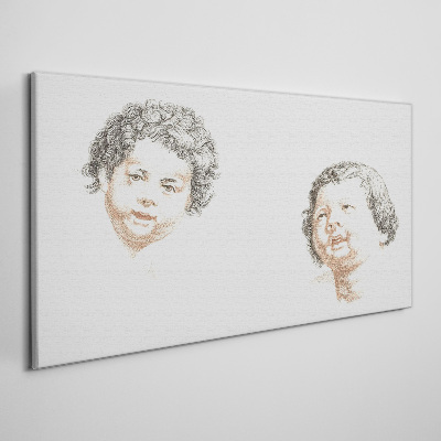 Obraz Canvas Portret dziecięcej radości