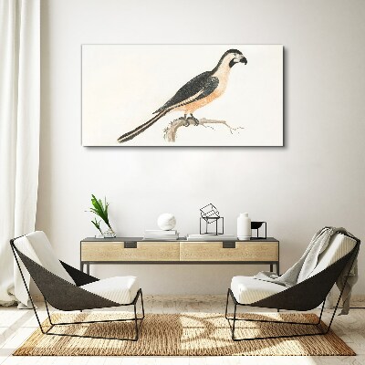 Obraz Canvas Ptak na gałęzi