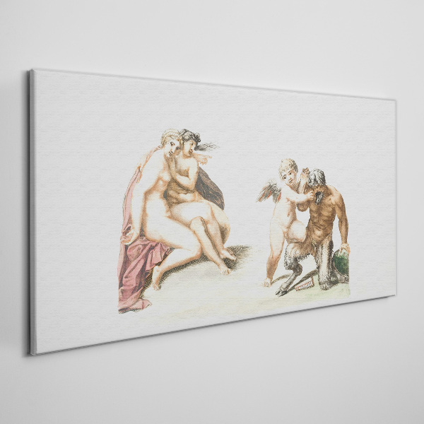 Obraz Canvas Mitologiczne spotkanie w blasku miłości