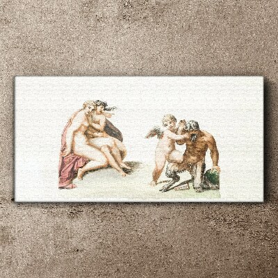 Obraz Canvas Mitologiczne spotkanie w blasku miłości