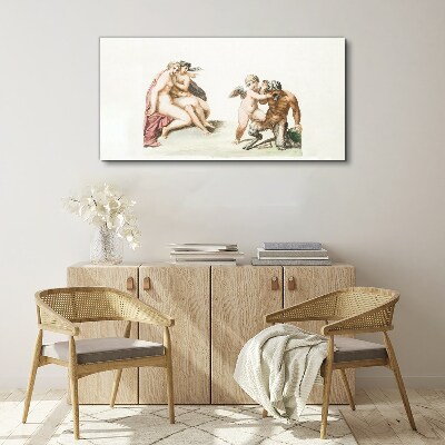 Obraz Canvas Mitologiczne spotkanie w blasku miłości
