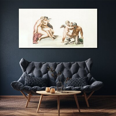 Obraz Canvas Mitologiczne spotkanie w blasku miłości