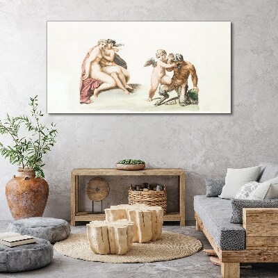 Obraz Canvas Mitologiczne spotkanie w blasku miłości