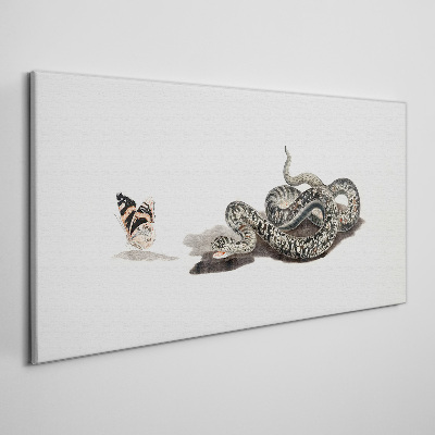 Obraz Canvas Spotkanie w naturze
