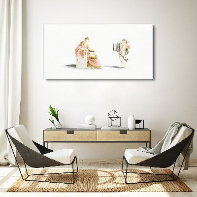 Obraz Canvas Rozmowa z aniołem