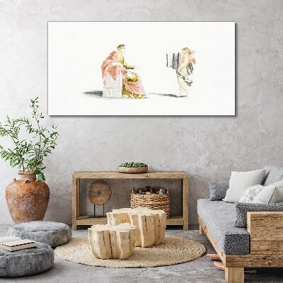 Obraz Canvas Rozmowa z aniołem